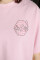 Oversized T-shirt Purr Mini Hearts 9x9cm х kotastiia in Light Pink #1