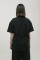 Basic Oversized T-shirt Spirit Rude in Black #8