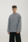Basic Oversized Long Sleeve T-shirt Spirit Rude in Gray Olive #4