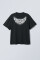 Oversized T-Shirt BLACKWING ONE-EYED x Black Wing in Black