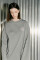 Oversized Long Sleeve T-shirt ARSC with Pastel Pink Logo 30x30cm in Gray #5