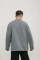 Basic Oversized Long Sleeve T-shirt Spirit Rude in Gray Olive #3