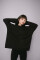 Basic Superoversized Hoodie Cult in Black #12