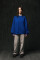 Basic Oversized Sweatshirt Mood in Electric Blue #4
