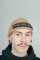 Coarse Knitted Beanie Fisherman Beyond Good And Evil in Camel #1