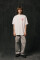 Oversized T-shirt ARSC With Red Logo 37х37сm in White #2