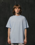 Basic Oversized T-shirt Spirit in Light Blue