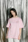Oversized T-shirt Purr Heart х kotastiia in Light Pink #6