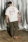 Oversized T-shirt Purr Tiger х kotastiia in Ivory #3