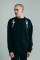 Oversized Sweatshirt Blessing in Black