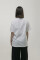 Basic Oversized T-shirt Spirit Rude in Ivory #8