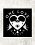 Patch One Love Heart 13x13cm (5.1x5.1in)