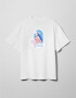 Oversized T-Shirt x Oleksii Demianiuk My Body My Rules in White