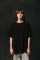 Basic Oversized T-shirt Idol in Deep Black