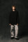Basic Oversized Long Sleeve T-shirt Spirit Rude in Black #6