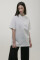 Basic Oversized T-shirt Spirit Rude in Ivory #10