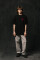 Oversized T-shirt ARSC With Red Logo 30x30cm in Black #2