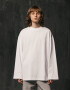 Basic Oversized Long Sleeve T-shirt Spirit Rude in White