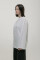 Basic Oversized Long Sleeve T-shirt Spirit Rude in Ivory #7
