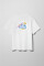 Oversized T-Shirt x Oleksii Demianiuk Be Powerful in White