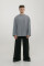 Basic Oversized Long Sleeve T-shirt Spirit Rude in Gray Olive #2
