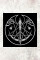 Patch Round Candle Pentagram 9,5x9,5cm (3.7x3.7in)