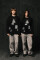 Oversized Sweatshirt With Patches Burnbabyburn in Black #7