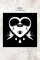 Patch Heart with Swallow 8x8cm (3.1x3.1in) #1