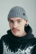 Coarse Knitted Beanie Fisherman in Gray 