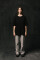 Basic Oversized T-shirt Idol in Deep Black #3