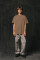 Basic Oversized T-shirt Spirit in Coyot #3