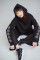 Superoversized Hoodie Jackalope in Black #3