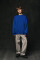 Basic Oversized Sweatshirt Mood in Electric Blue #3