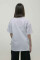 Basic Oversized T-shirt Spirit Rude in White #8