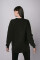 Oversized sweatshirt ARSC with red logo 7х7сm in black #1
