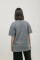 Basic Oversized T-shirt Spirit Rude in Gray Olive #7