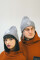 Coarse Knitted Beanie Hill in Gray  #2