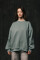 Basic Oversized Sweatshirt Mood in Turquoise #2