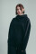Basic Oversized Hoodie Celeste in Black #3