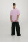 Basic Oversized T-shirt Spirit Rude in Light Pink #2
