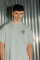 Oversized T-shirt ARSC With Black Logo 30х30сm in Light Olive #6