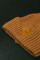 Coarse Knitted Beanie Hill in Camel #3