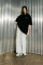 Oversized T-shirt ARSC Spectrum With Logo 7x7cm in Black #1