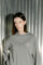 Oversized Long Sleeve T-shirt ARSC with Pastel Pink Logo 30x30cm in Gray #6