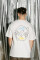Oversized T-shirt Purr Heart UA х kotastiia in Ivory