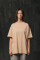 Basic Oversized T-shirt Spirit in Beige #2