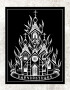 Patch Burnbabyburn 13,5x17,5cm (5.3x6.9in)