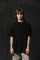 Basic Oversized T-shirt Spirit in Black