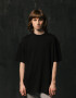 Basic Oversized T-shirt Spirit in Black