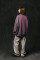 Basic Oversized Sweatshirt Mood in Purple #3